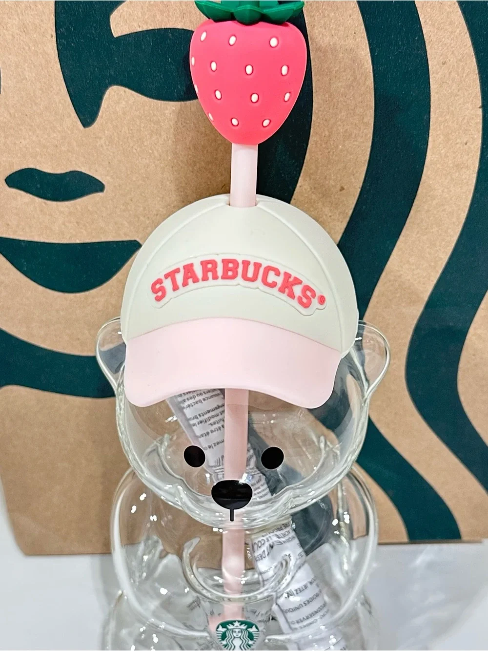 Starbucks authentic pink